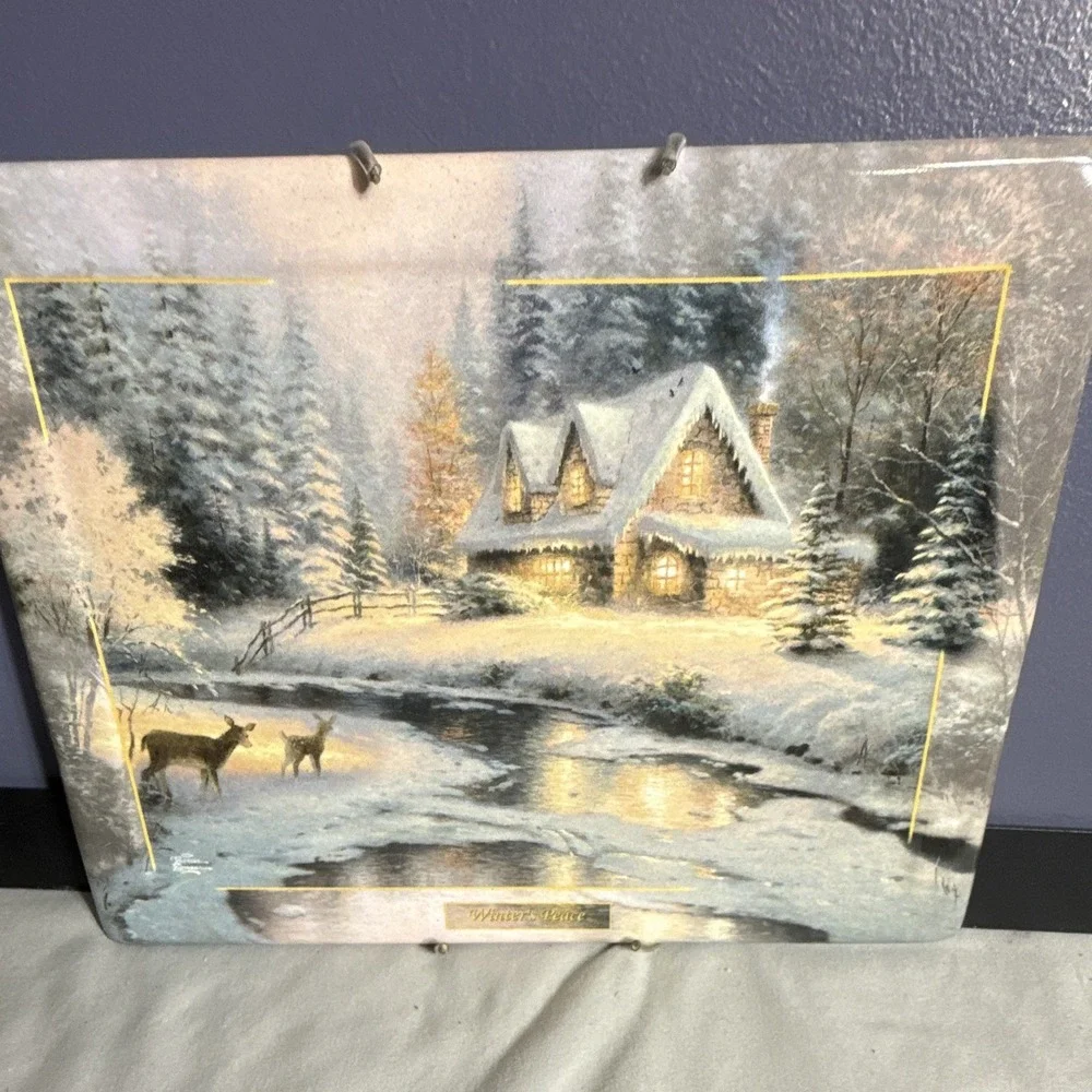 Complete Set of 4 Thomas Kinkade 